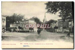 Old Postcard Revel Carrefour De La Patte d Oie