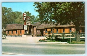 RICHMOND, Illinois IL ~ Roadside ANDRE'S STEAK HOUSE McHenry County  Postcard