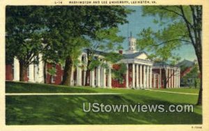 Washington And Lee University  - Lexington, Virginia VA  