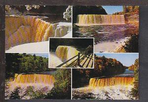 Upper Tahquamenon Falls Michigan Postcard BIN 