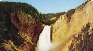 WY - Yellowstone National Park, Great Falls in Yellowstone Canyon