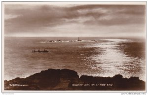 RP; Land's End , Cornwall , England , 20-30s Lighthouse