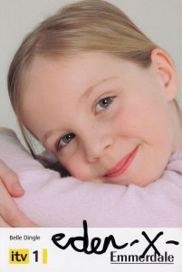 Eden Taylor Draper Belle Dingle Emmerdale Hand Signed Cast Photo