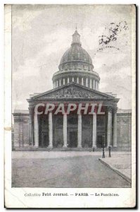 Paris Old Postcard Pantheon