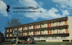 Travel Lodge, Chambersburg, Pa, USA Motel Hotel Unused 