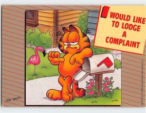 Postcard I Would Like To Lodge A Complaint, Garfield