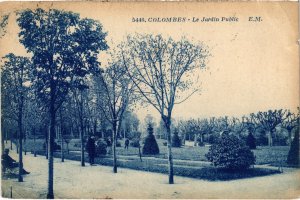 CPA Colombes Les Jardin Public (1315342)