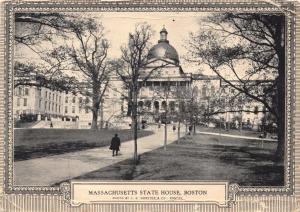 BOSTON MA DIRECT MAIL ADVERTISING 8th CONVENTIONLOT OF 2 POSTCARDS 1925