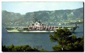 Modern Postcard Bateau Toulon majestic Entree Foch in Toulon harbor Gate had