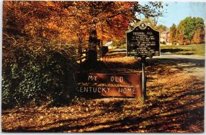 My Old Kentucky Home Entrance, Federal Hill, Bardstown