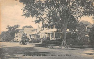 Milford Connecticut Trumbull Avenue Street Scene Vintage Postcard AA65557