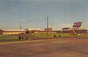 Montpelier Ohio 1960s Postcard Rainbow Motel
