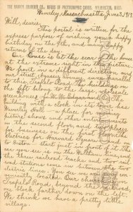 LP17 Waverley  Massachusetts RPPC Postcard  Street View 