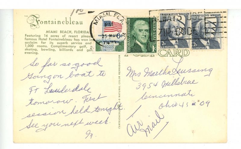 FL - Miami Beach. The Fontainbleau