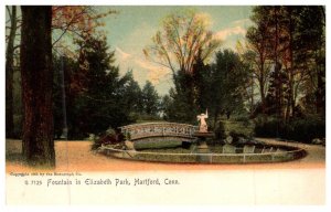 Connecticut   Hartford  , Fountain in Elizabeth Park