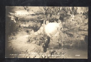 RPPC SPRINGFIELD MISSOURI CRYSTAL CAVE INTERIOR MO. VINTAGE REAL PHOTO POSTCARD