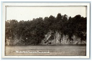 c1910's Blow Out Lower Palisades Cedar Rapids Iowa IA RPPC Photo Postcard