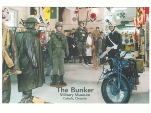 The Bunker Military Museum, Cobalt, Ontario, Chrome Postcard