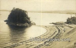 Real Photo, St. Croix Island - St. Croix River, Maine ME  