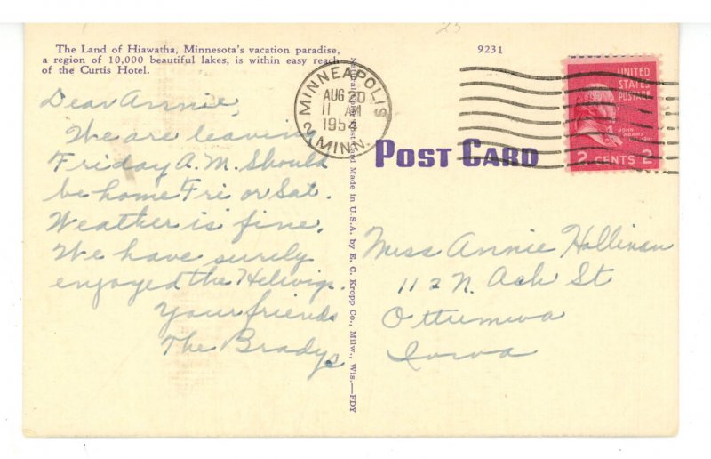 MN - Minneapolis. The Curtis Hotel