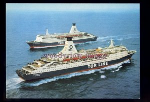 FE3517 - Tor Line Ferries - Tor Scandinavia & Tor Britannia - postcard