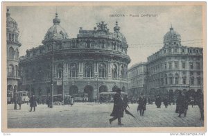 Piazza De Ferrari, Genova (Liguria), Italy, 1900-1910s