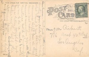 Infantry Barracks at for Leavenworth Kansas, USA Military Postal Used Date Un...