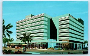 MIAMI BEACH, FL Florida ~ PICKWICK  HOTEL ~  c1950s Cars Artist's View  Postcard