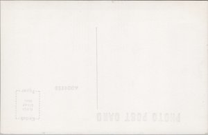 USA Looking Up Cedar Pass Badlands National Monument South Dakota RPPC 09.69