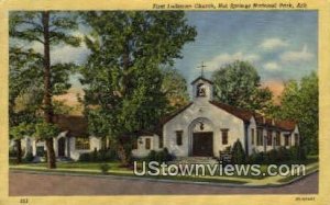 First Lutheran Church - Hot Springs National Park, Arkansas AR