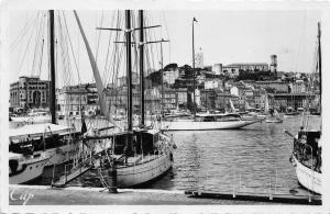 BR28057 Le Port ship bateaux Cannes france