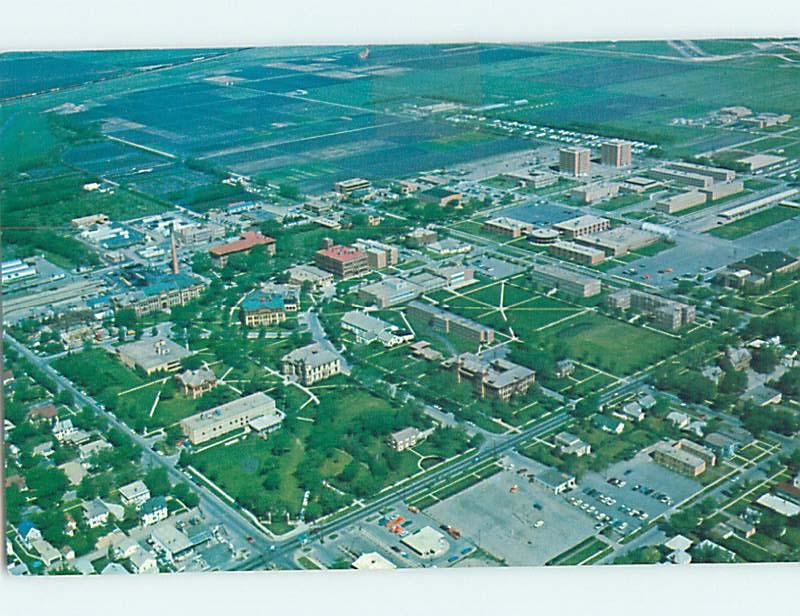 Pre-1980 AERIAL OF NORTH DAKOTA STATE UNIVERSITY Fargo North Dakota ND L7847