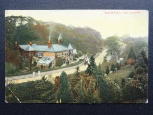 Wales OLD COLWYN VILLAGE Beach Road c1911 Postcard by Raphael Tuck 4798