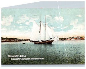 Massachusetts Gloucester  Fisherman outward bound