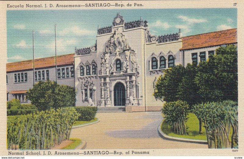 SANTIAGO , Panama , 30-40s ; Normal School