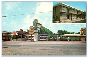 Nashville Tennessee TN Postcard Drake Motel And Restaurant c1950's Vintage