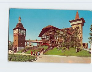 Postcard Old Swiss House, Busch Gardens, Tampa, Florida