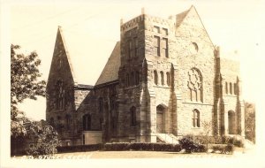 c.1930Real Photo,AZO, RPPC, L.D.S. Stone Church, Independence, MO, Old Post Card