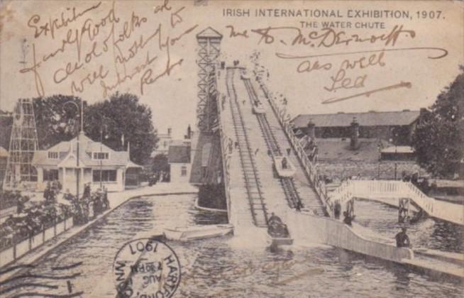 Irish International Exhibition 1907 The Water Chutes