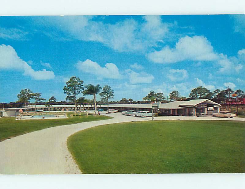 Unused Pre-1980 OLD CARS & RESTWOOD MOTEL Sarasota Florida FL u2026