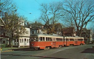 13464 PCC Trolley Cars, Boston, Massachusetts