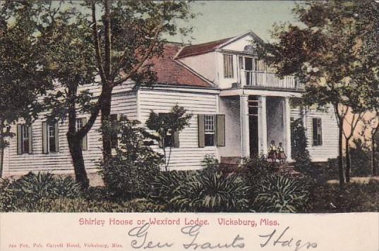 Shirley House Or Wexford Lodge Vicksburg Mississippi