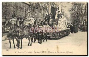 Old Postcard Carnival XXII Char Anse Saw Science Aix en Provence