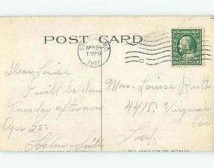 Divided-Back PARK SCENE St. Louis Missouri MO H3740