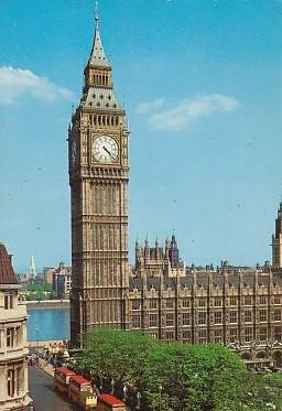 POSTAL B00790: Big Ben. London.