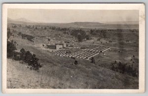 Colorado Springs Woodman Tuberculosis Sanitorium From the Hills Postcard B25