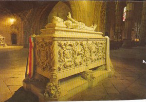 Tomb of Luis de Camoes Jeronimos Monastery Lisboa Portugal