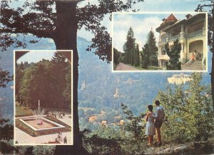 Govora Romania carte postala diverse aspecte din statiune