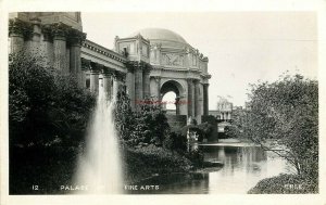 CA, San Francisco, California, Panama-Pacific Expo 1915,Palace of Fine Arts,RPPC