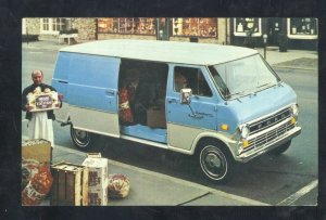 1974 FORD ECONOLINE VAN VINTAGE CAR DEALER ADVERTISING POSTCARD